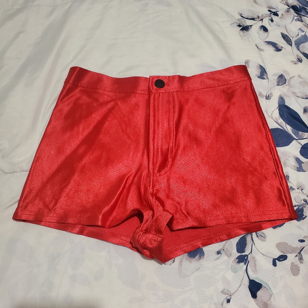 American apparel high rise shorts